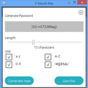 F Secure Mobile Security Key Generator